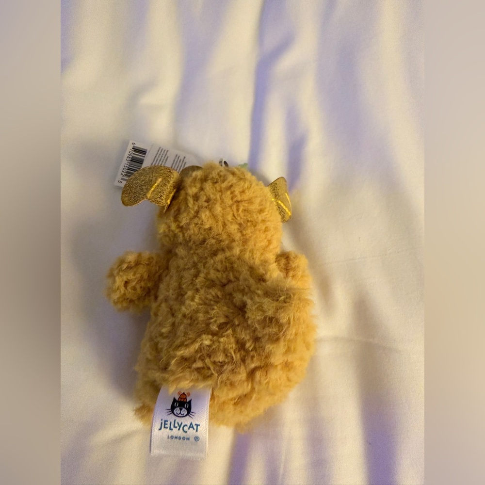 Jellycat Little Dragon Bag Charm - RETIRED - Picture 7 of 7